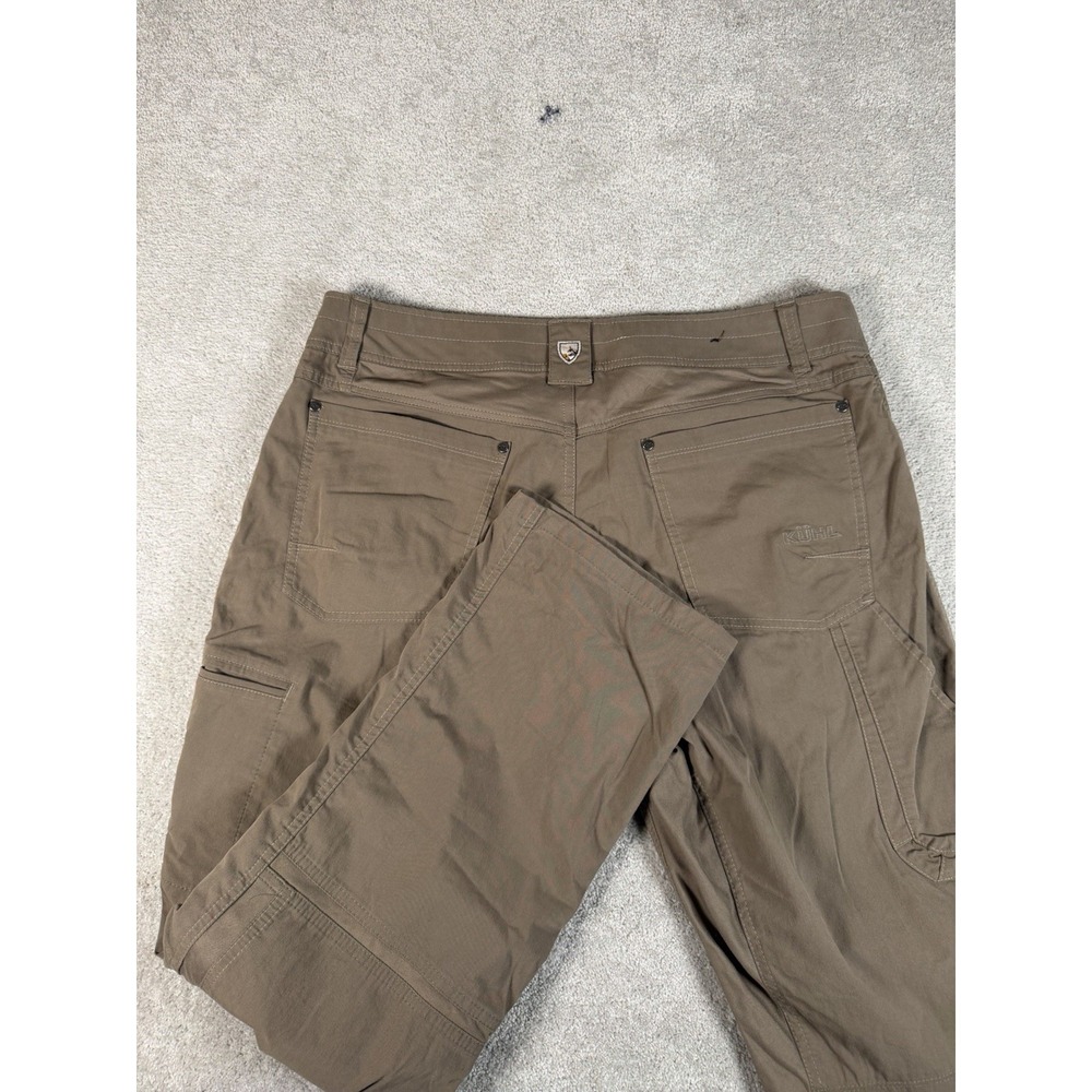 KÜHL RADIKL Men's Hiking Pants Tan Khaki 36x30 Articulated Knee Outdoor Gorpcore
